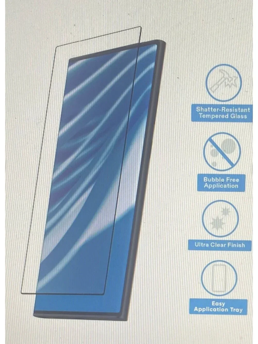 Onn Glass Screen Protector for Samsung Galaxy S24 FE